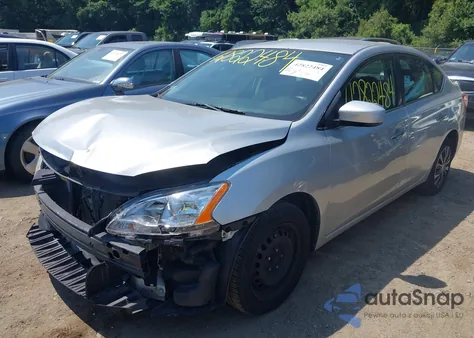 2015 Nissan Sentra S from USA, damaged, VIN 3N1AB7AP1FY348622